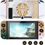 Case for switch, slim cool dockable protective case, hard pc cover with joycon cover and thumb grip caps ... Case for switch, slim cool dockable protective case, hard pc cover with joycon cover and thumb grip caps ...