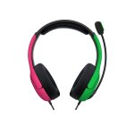 Casque filaire lvl40 - rose vert - pdp