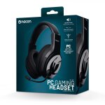 Casque gaming st�r�o pcgh - 120 noire nacon