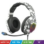 Casque spirit of gamer elite - h50 artic eclair rgb - compatible pc / ps4 / ps5 / xbox one / xbox serie ...