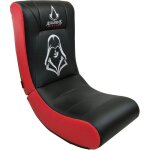Chaise a bascule subsonic assassin's creed noir et rouge