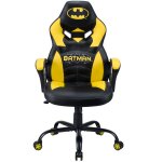 Chaise gaming batman, fauteuil gamer noir taille s / m