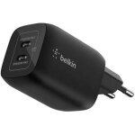Chargeur secteur double port usb - c - belkin - 65 w - nintendo switch 2 - noir