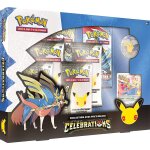 Collection clbrations pokmon 25 ans : coffret pins deluxe zacian niv. x