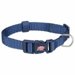 Collier chien trixie be nordic, cuir sable, 40 cm, confortable et s�curis�.