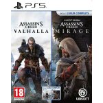 Compilation assassin's creed valhalla + assassin's creed mirage ps5