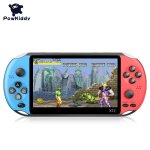 Console de jeu de palmier powkiddy x12pro grand ecran psp 128 bits machine de rue nostalgique cps1 couleur ...