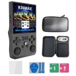 Console de jeu portable r36max 4. 0 pouces ecran 3d double manette gba pour emulation de jeux psp couleur ... Console de jeu portable r36max 4. 0 pouces ecran 3d double manette gba pour emulation de jeux psp couleur ...