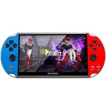 Console de jeu portable x12 plus de la marque d'origine ecran large de sept pouces nes emulateur psp ...