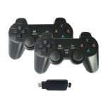 Console de jeu vido classique, 2. 4 go, plus de 14000 jeux, 2 manettes sans fil, 9 emulateurs pour tv ...
