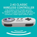 Console de jeu vid�o hd avec 4700 jeux int�gr�s, anciers de jeu, manette de jeu, md, tv, sdavid, maison, ...