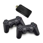 Console de jeu vido portable slim tv 4k hd, avec manette hdmi, pour ps1 / fc / gba