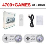 Console de jeu vidéo tv hd sf900, avec 2 contrôleurs de jeu, manette de jeu 2. 4g, récepteur sans fil, ... Console de jeu vidéo tv hd sf900, avec 2 contrôleurs de jeu, manette de jeu 2. 4g, récepteur sans fil, ...