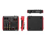 Console de mixage portable 4 canaux, 4 - channel Console de mixage portable 4 canaux, 4 - channel