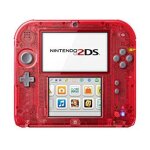 Console nintendo 2ds rouge transparent