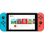 Console nintendo switch 2019 avec joy - con bleu n�on et joy - con rouge n�on - nouvelle version