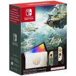 Console nintendo switch oled blanche edition the legend of zelda: tears of the kindgom avec joy - cons ...