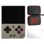 Console portable r�tro szsmart miyoo mini plus 3, 5  ips linux 128go wifi 20 + simulateurs + sacoche ...