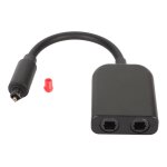 Convertisseur de son a fibre optique a fibre optique 6 c?urs 1 entre 2 sortie mle vers femelle pour ...