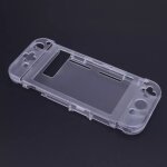 Coque plastique de protection pour nintendo switch + joycon - blanc transparent