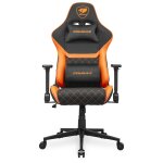 Cougar cgr - a2f si�ge de jeu universel si�ge capitonn� noir et orange