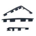 Coussin de couverture de pieds en caoutchouc de 3 pièces pour console de jeu 1000 1100 Coussin de couverture de pieds en caoutchouc de 3 pièces pour console de jeu 1000 1100
