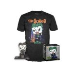 Dc - booble head pop n xx - joker jim lee + t - shirt (m) Dc - booble head pop n xx - joker jim lee + t - shirt (m)
