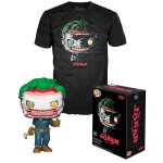 Dc comics pop et t shirt a manches courtes the joker exclusive Dc comics pop et t shirt a manches courtes the joker exclusive