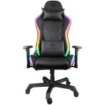 Deltaco gaming gam - 080 si�ge pour jeu vid�o si�ge de jeu universel si�ge capitonn� noir
