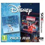 Disney pack 2 jeux : la reine des neiges & les nouveaux h�ros 3ds