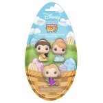 Disney - pack 3 figurines pocket pop! egg princess 4 cm