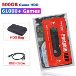 Disque nu de 500 go - disque dur de jeu externe hdd 2. 5, 2 to, 72000 + 80 + game collection pour pc, ...
