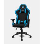 Drift dr110bl si�ge pour jeu vid�o fauteuil de gaming si�ge rembourr� noir, bleu