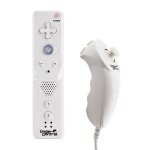 Duo pack wiimote motion plus intgr & nunchuck pack compatible consoles nintendo wii / wii u blanc