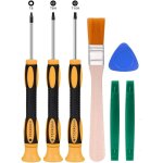 Ershi - lot de 7 tournevis magnétiques de précision t6 t8 t10 compatibles avec ps5, ps4, ps3, xbox one, ... Ershi - lot de 7 tournevis magnétiques de précision t6 t8 t10 compatibles avec ps5, ps4, ps3, xbox one, ...