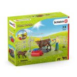 Farm world station de lavage pour vaches