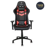 Fauteuil gaming thor luxury noir / rouge