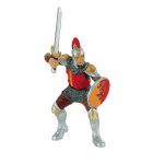 Figurine chevalier avec epée rouge Figurine chevalier avec epée rouge