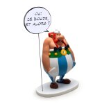 Figurine de collection bulle obelix : oui je boude