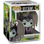Figurine disney villains - maleficent on throne pop deluxe 15cm