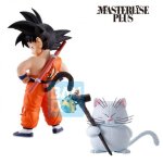 Figurine dragon ball z - son goku & karin ichibansho the lookout above the clouds 15cm