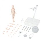 Figurine femme - body chan wireframe kentari yabuki orange pale 14cm