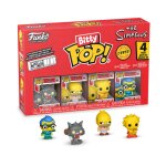 Figurine funko bitty pop! 4pk - les simpsons - pack de 4 1 al�atoire