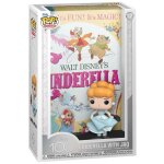 Figurine funko pop - 100 ans de disney n12 - cendrillon avec jac - movie poster (67498)