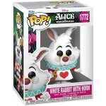 Figurine funko pop! alice au pays des merveilles lapin blanc avec cor