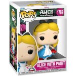 Figurine funko pop! alice au pays des merveilles alice avec peinture