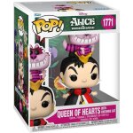 Figurine funko pop! alice au pays des merveilles reine de coeur