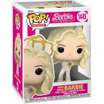 Figurine funko pop - barbie (film) n1445 - barbie en tenue disco or (72635)