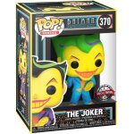 Figurine funko pop - batman : s�rie d'animation [dc] n370 - le joker black light (63611)