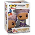Figurine funko pop - bridgerton n1470 - la reine charlotte (72206)